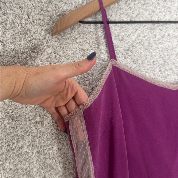 Zadig & Voltaire Silk lace camel Cami tank -‎ medium - Picture 2 of 9